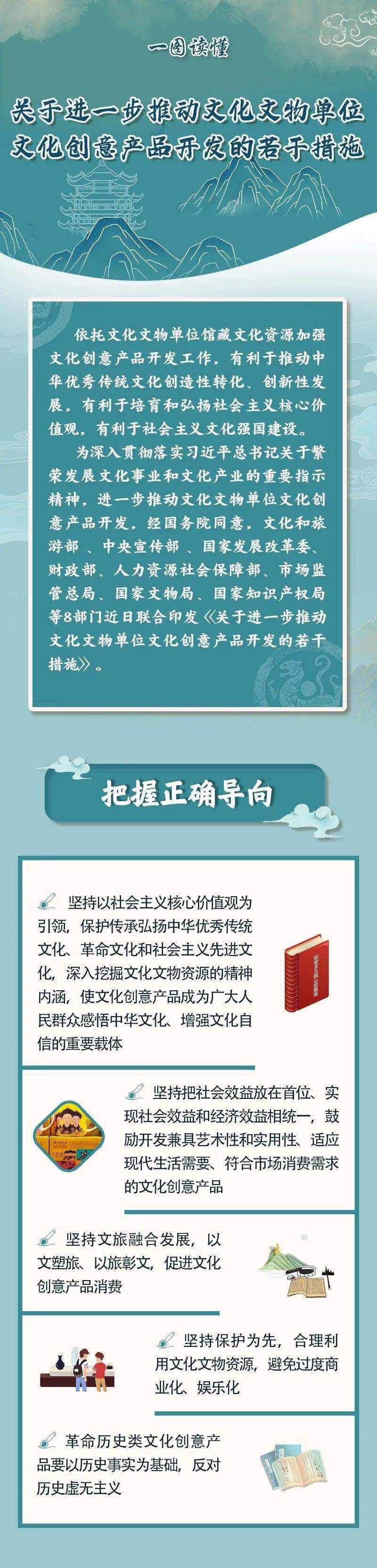 八部门：进一步推动文创产品开发 避免过度商业化、娱乐化