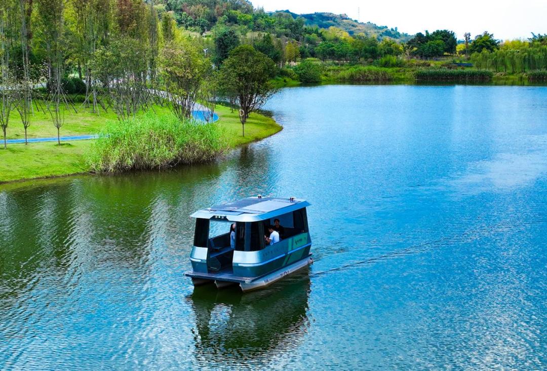 明月湖打造全国首个水上智慧文旅示范基地